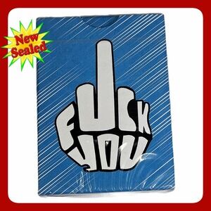 No. 69 F You Playing Cards Hanson Chien Blue New Sealed Deck Collectible